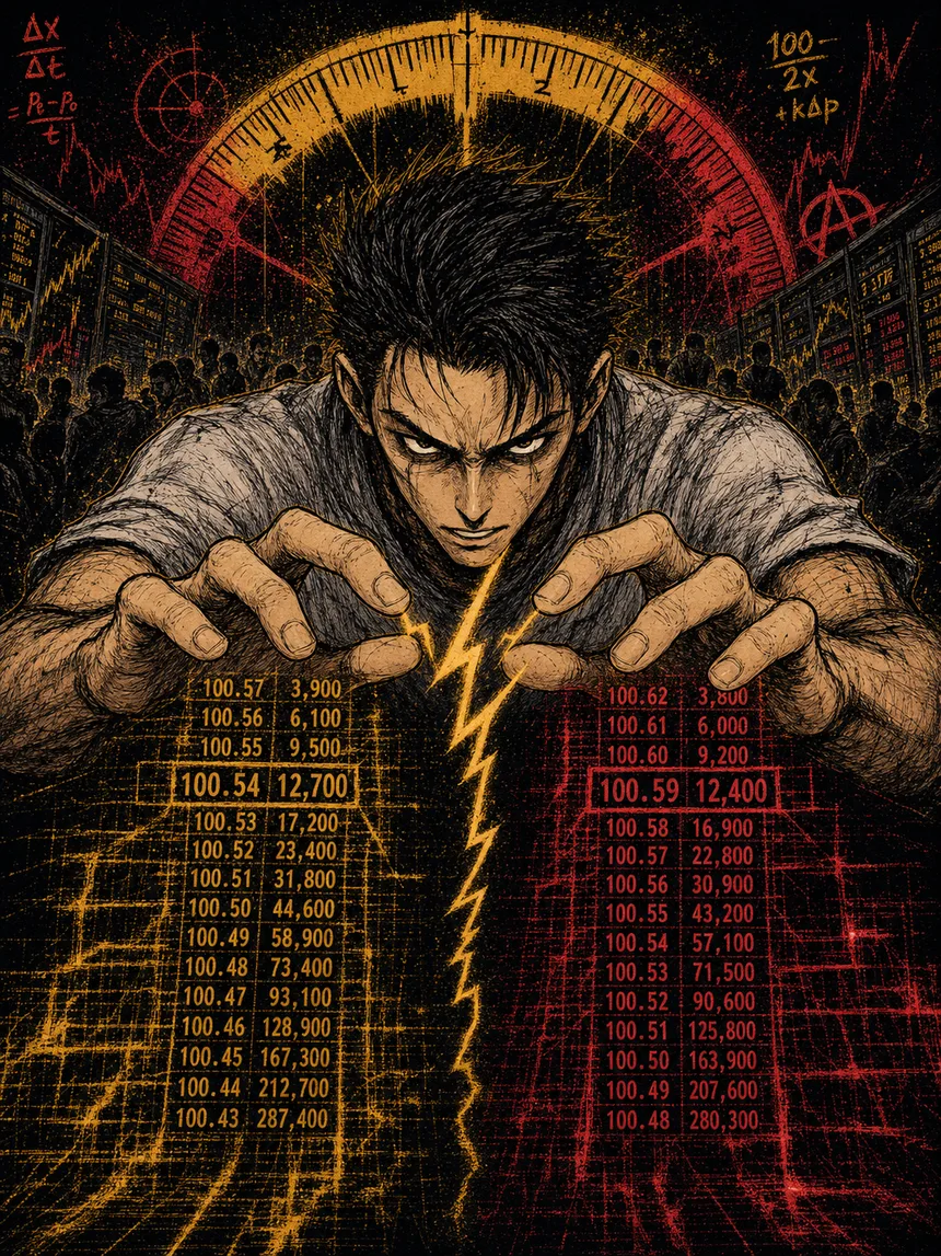 FERO · 盘口套利师 人格插画