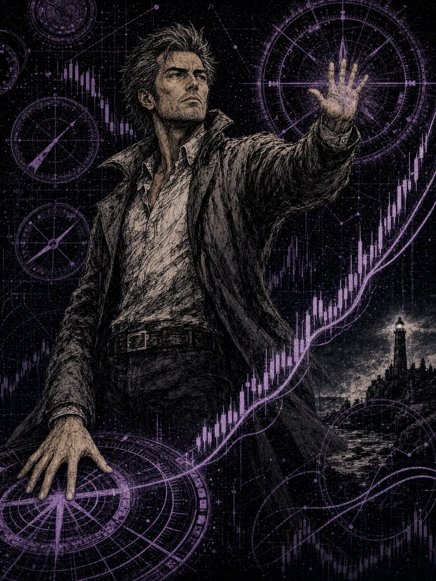 SNRI · 趋势纪律员 人格插画